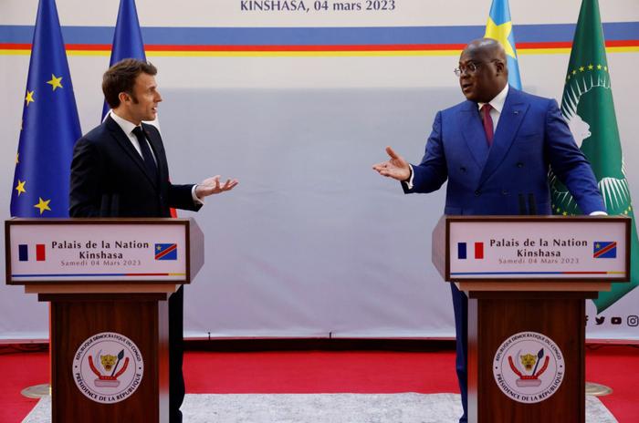 Emmanuel Macron Afrique AFP
