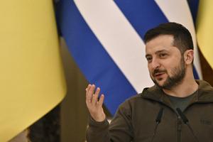 Volodymyr Zelensky AFP