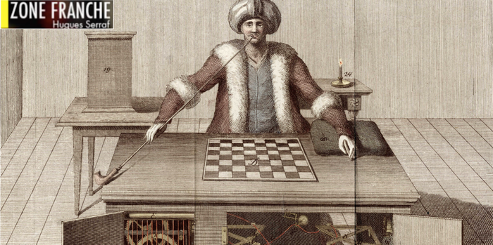 Le Turc mécanique, première arnaque à la fausse intelligence artificielle de l'histoire