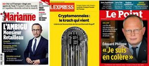 Marianne, L'Express et Le Point.