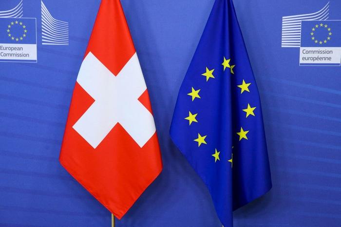 Suisse Europe drapeaux AFP