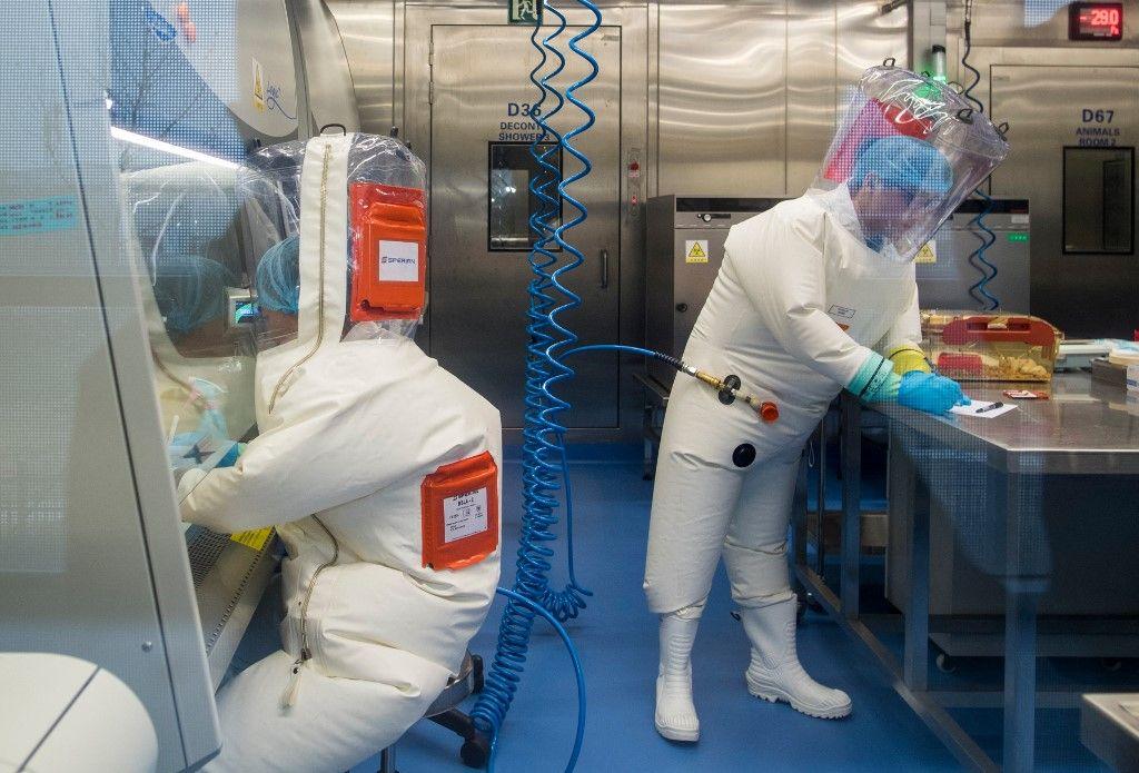 laboratoire Wuhan Covid-19 AFP