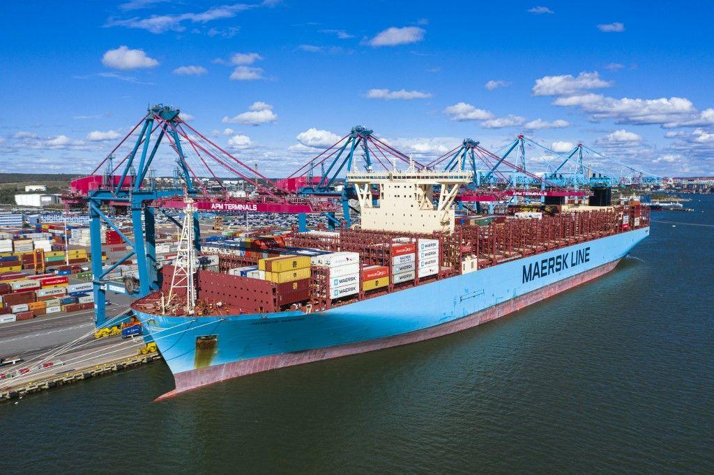 transport maritime port Suède AFP