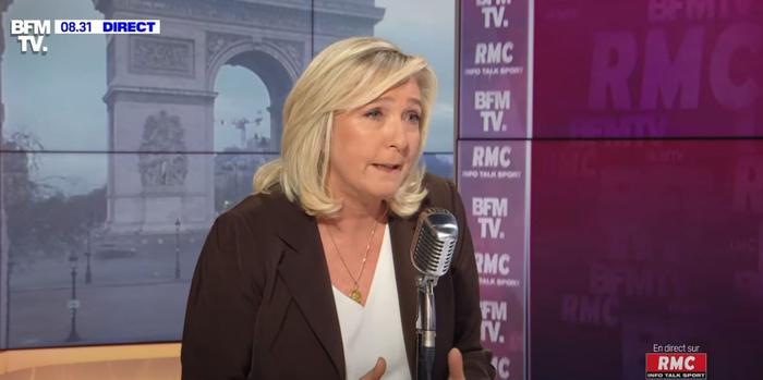 Marine Le Pen RMC - BFMTV