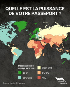 Quel est la puissance de votre passeport ?