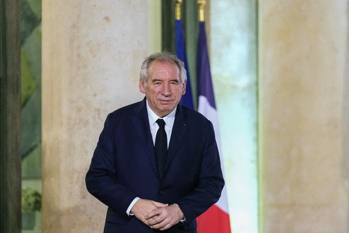 Le Premier ministre François Bayrou au palais de l'Élysée, le 16 janvier 2025.