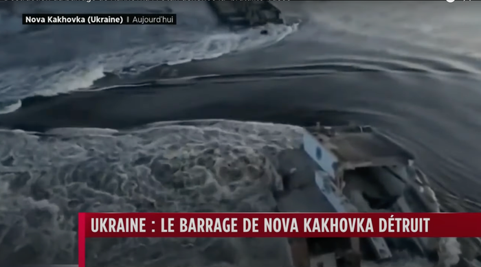Destruction du barrage de Kakhovka
