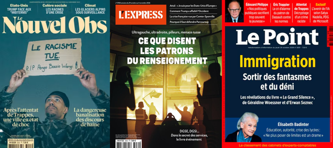 Aussi dans vos hebdos cette semaine