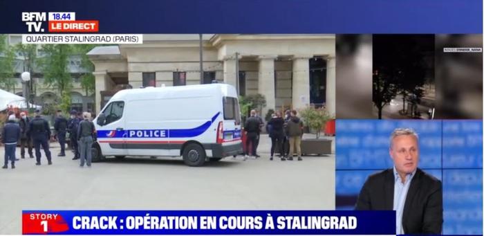 débat BFMTV Stalingrad trafic de drogue