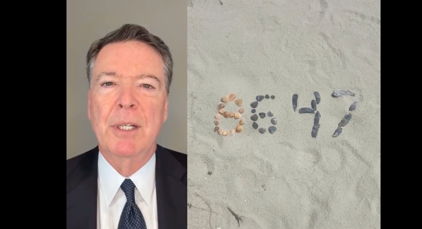 James Comey et ses coquillages
