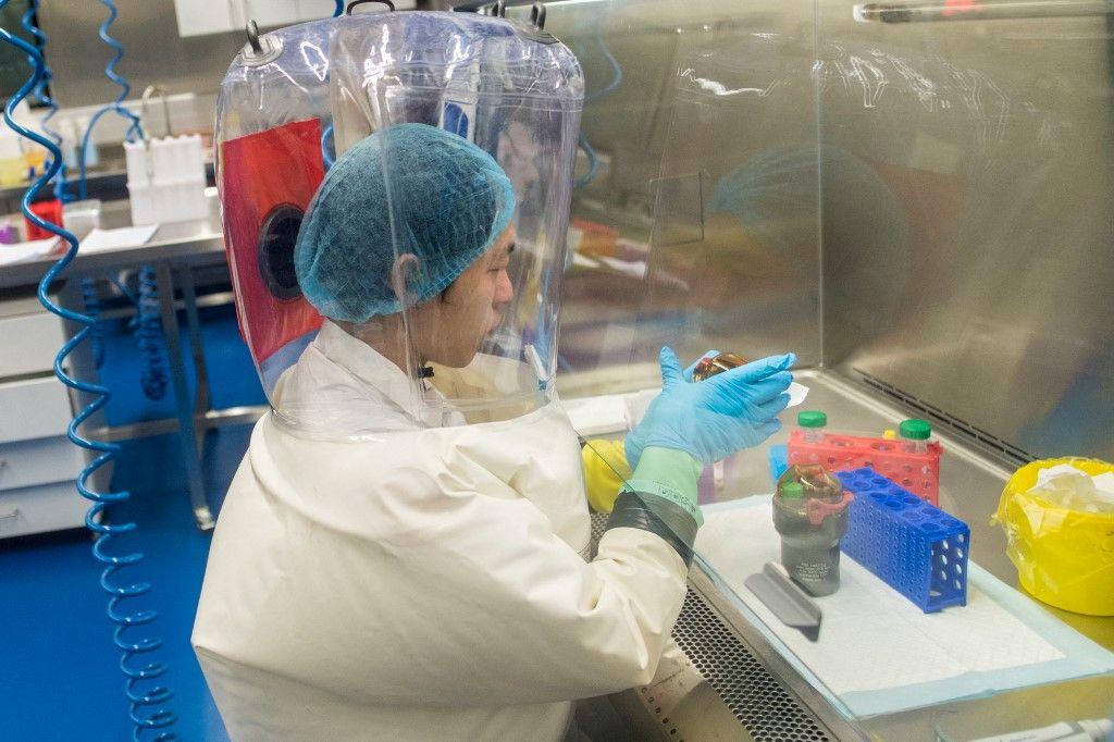 laboratoire Chine AFP