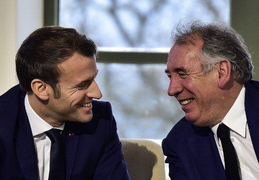 Emmanuel Macron - François Bayrou - AFP