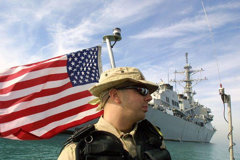Le destroyer américain USS Milius