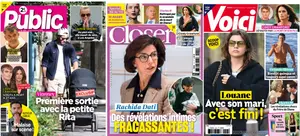 "Public", "Closer" et "Voici".