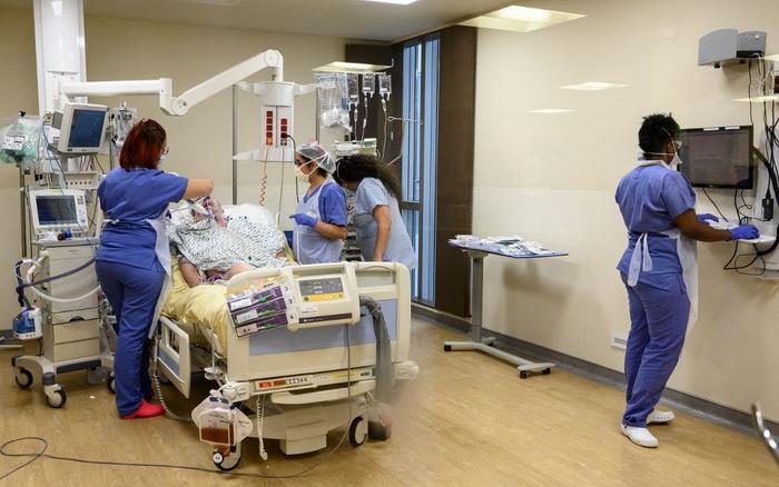 Covid-19 hôpital AFP