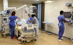 Covid-19 hôpital AFP
