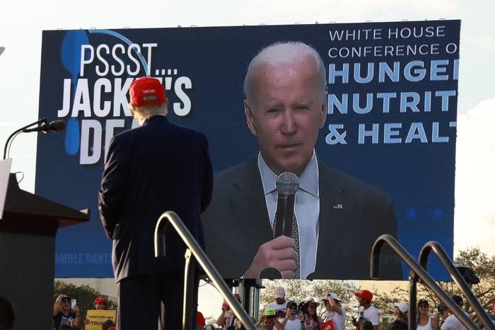 Donald Trump Joe Biden AFP