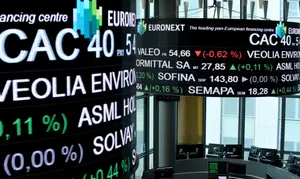 Le CAC 40 a battu deux fois son record en 48 heures cette semaine, tandis que le PIB français n'a progressé que de 0,2 % au deuxième trimestre après une contraction au premier.