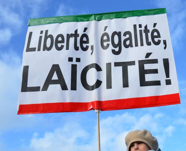 "Liberté, égalité, laïcité". (Image d'illustration)