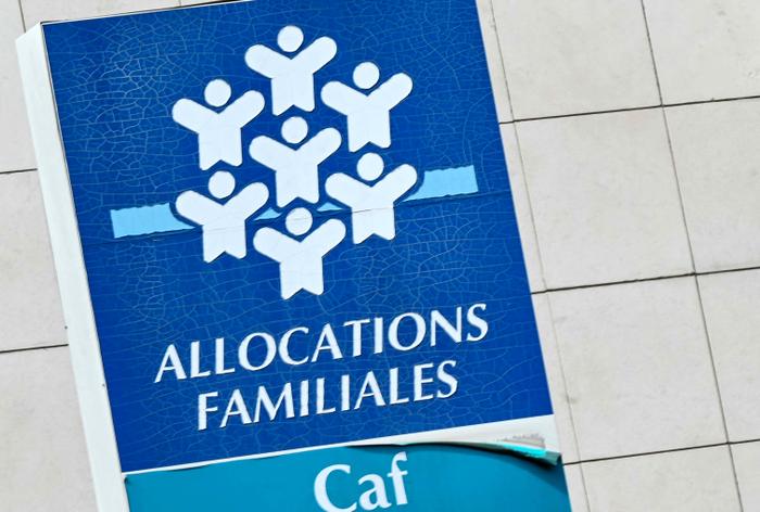 Le logo des « Allocations Familiales », la branche familiale des services de sécurité sociale