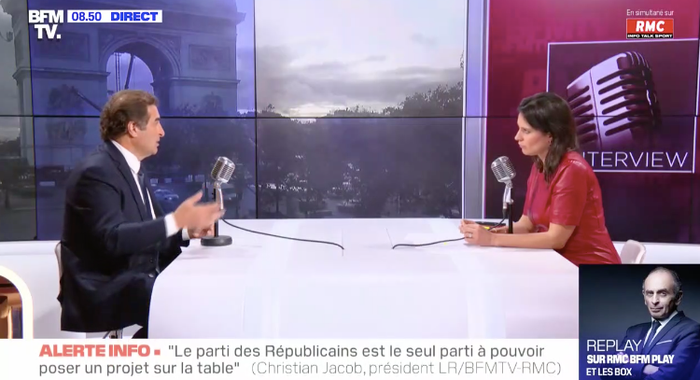 Christian Jacob RMC 2 novembre