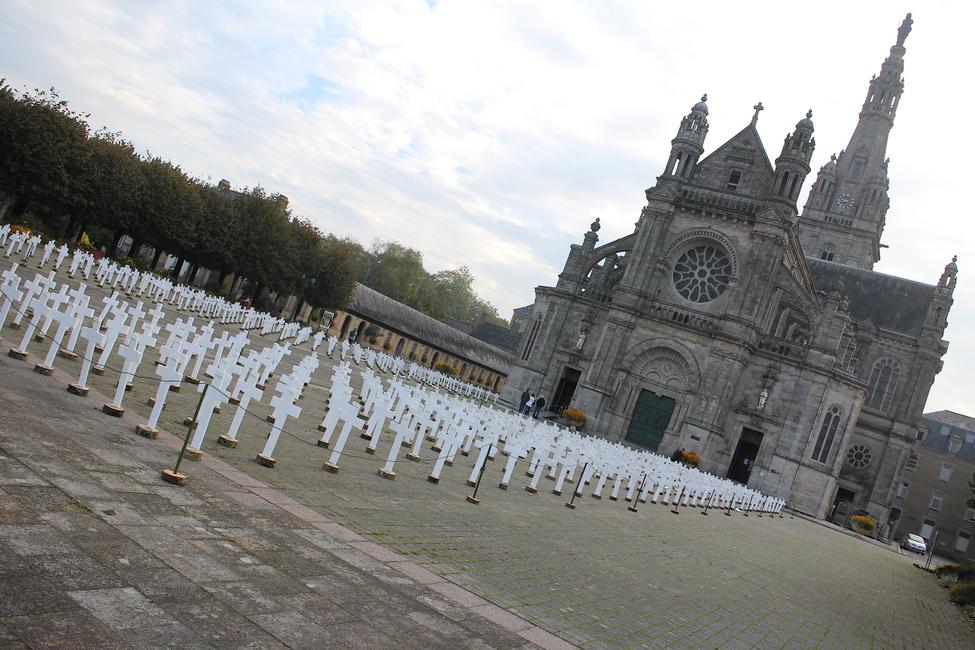 C'était la première édition de la journée d'hommage aux familles d'agriculteurs suicidés, en octobre 2015.