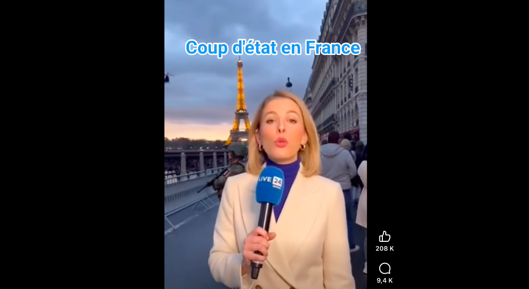 Faux putsch en vidéo : terrassé par les CGU, Macron n'est plus ami avec Facebook