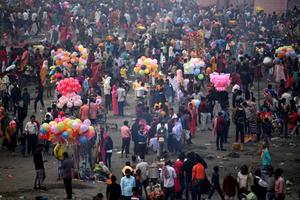 Inde population AFP