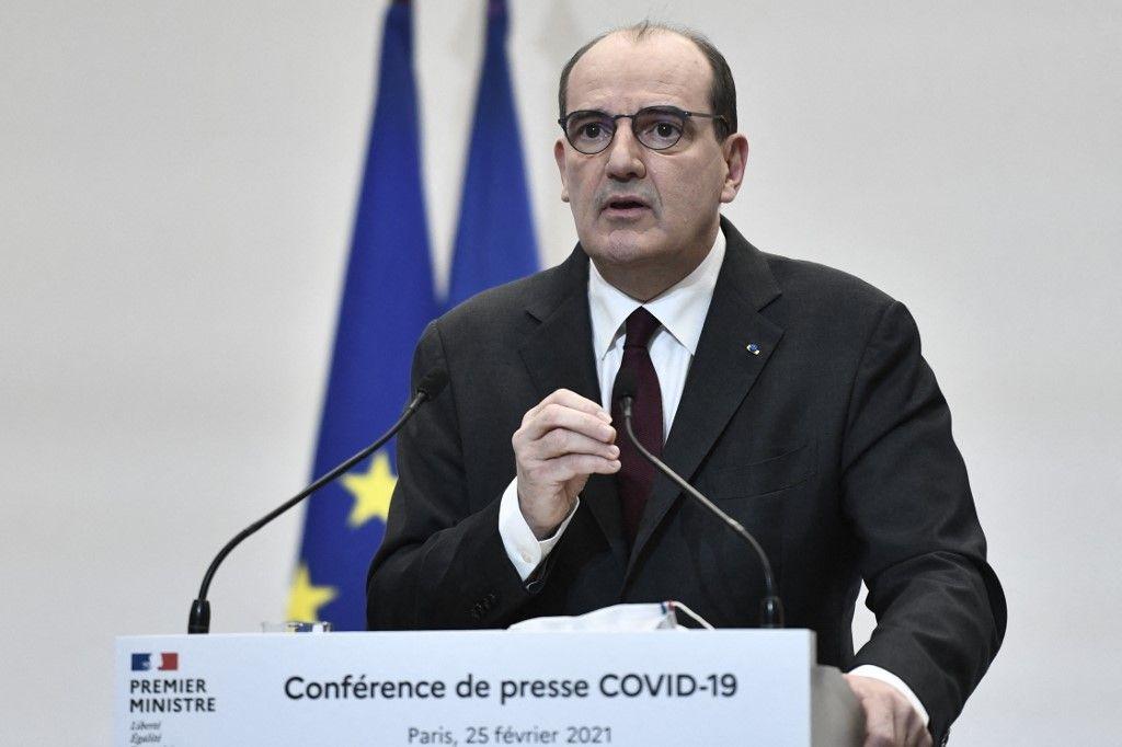 Jean Castex conférence de presse AFP