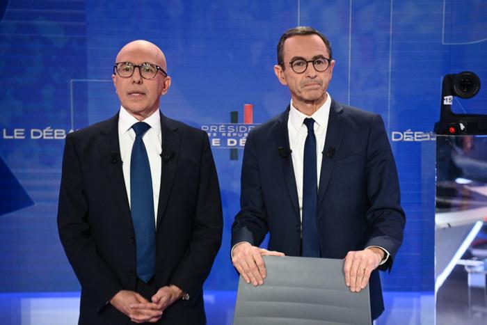 Eric Ciotti Bruno Retailleau AFP