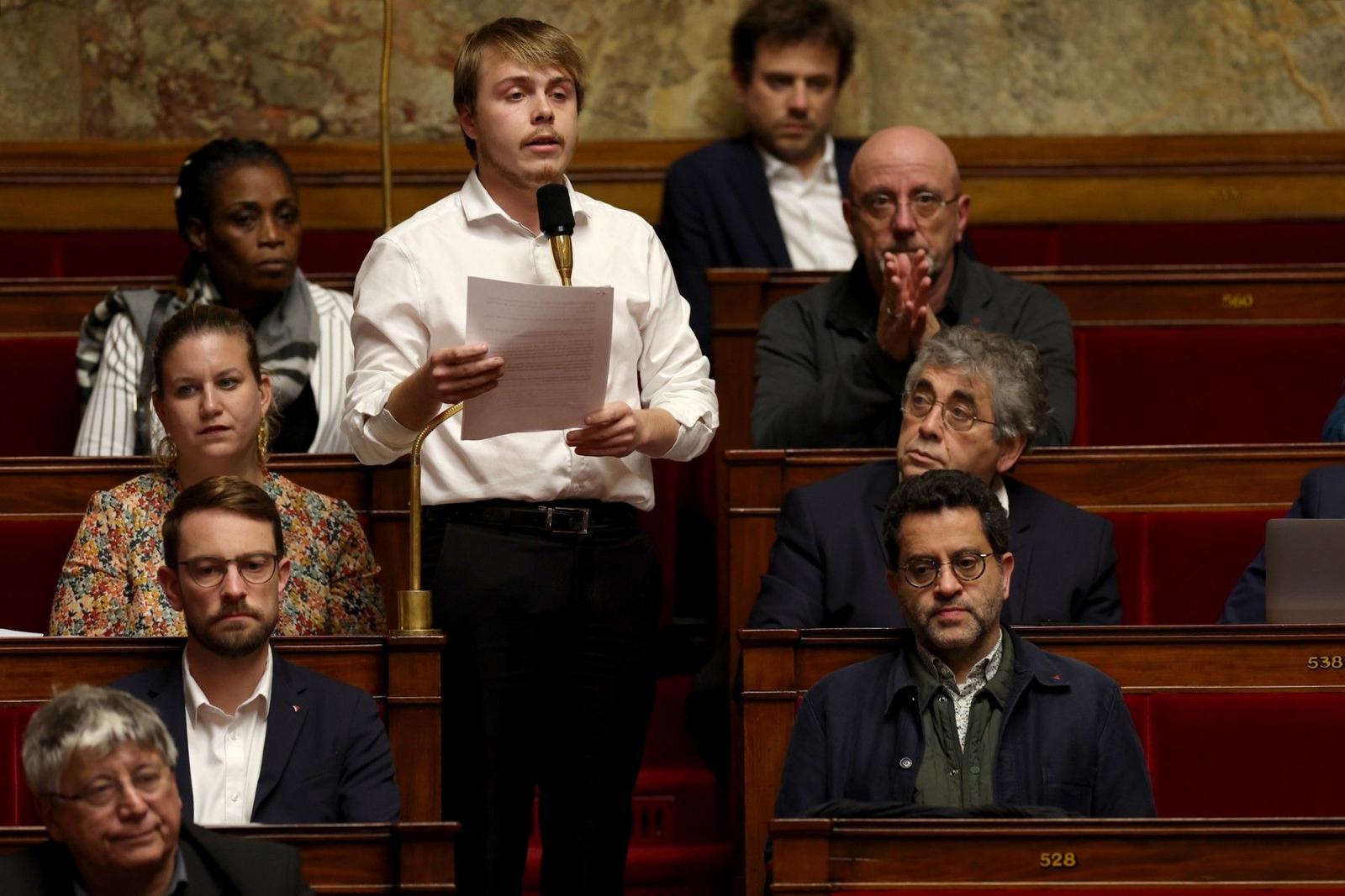 Louis Boyard AFP