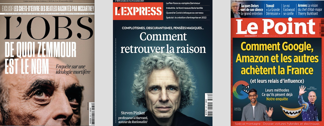 revue de presse des hebdos 4 novembre