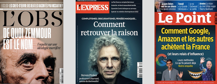 revue de presse des hebdos 4 novembre