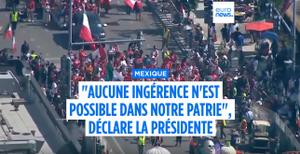 La présidente du Mexique, Claudia Sheinbaum, a réaffirmé la souveraineté de son pays lors de la fête d'indépendance.