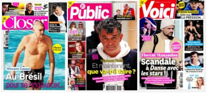 Unes des hebdos People