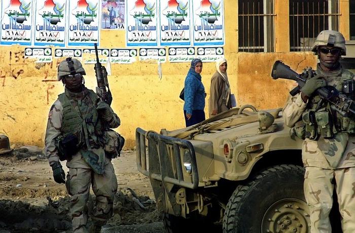 Irak soldats américains AFP