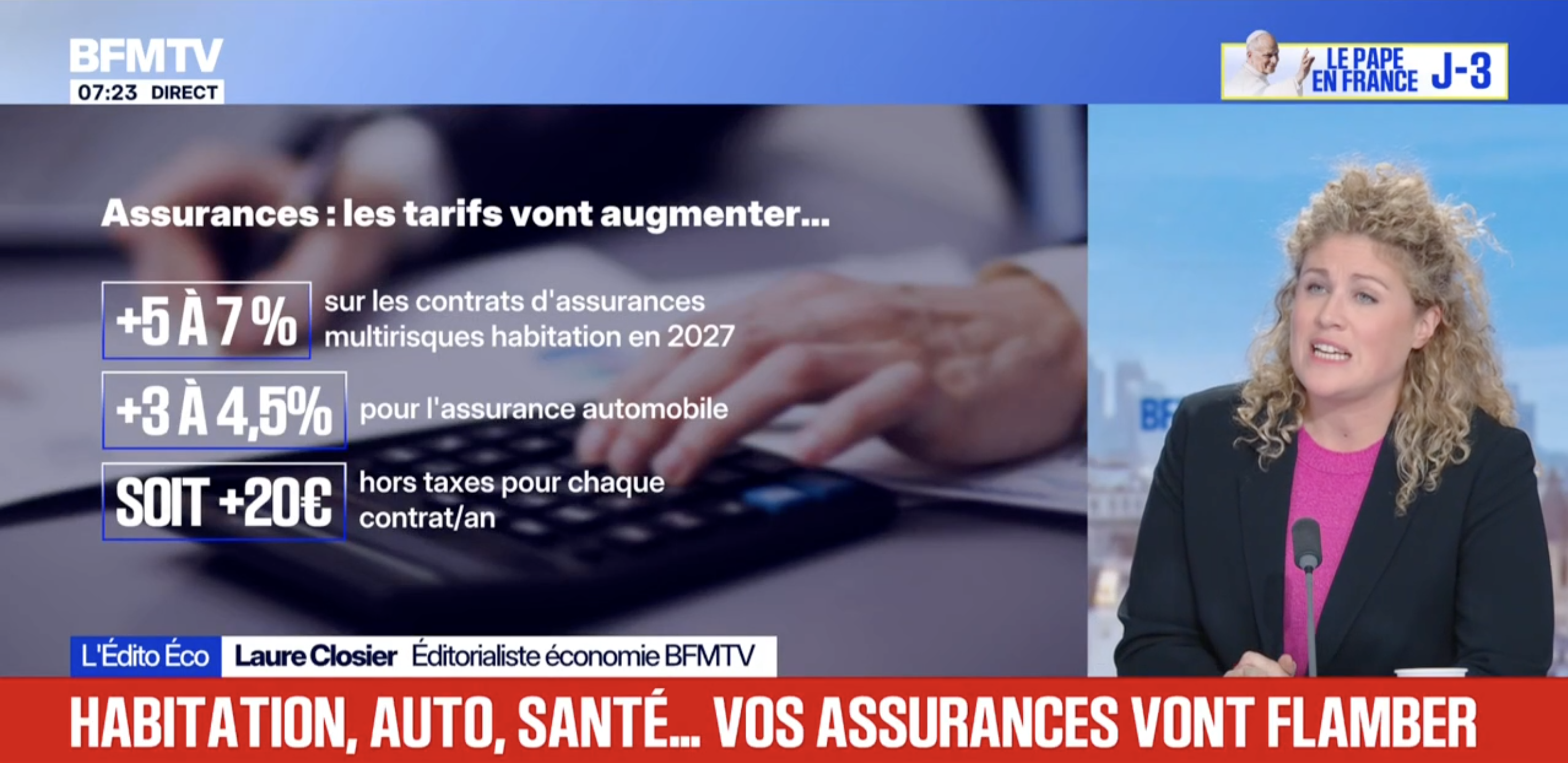 Les tarifs des assurances habitation et automobile vont encore grimper en 2027 : jusqu'à 7% selon les estimations