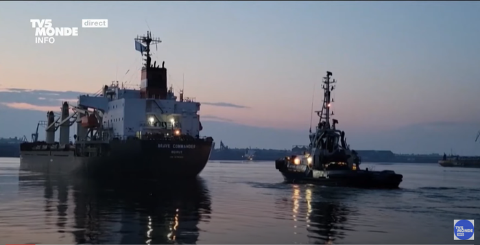 Brave Commander Ukraine navire