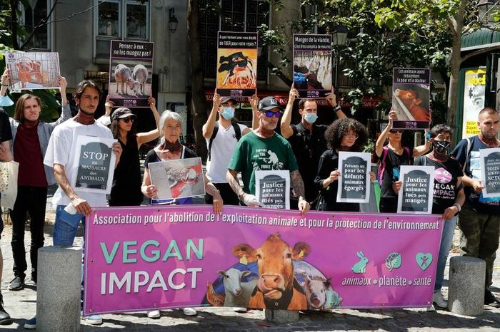 vegans militants AFP