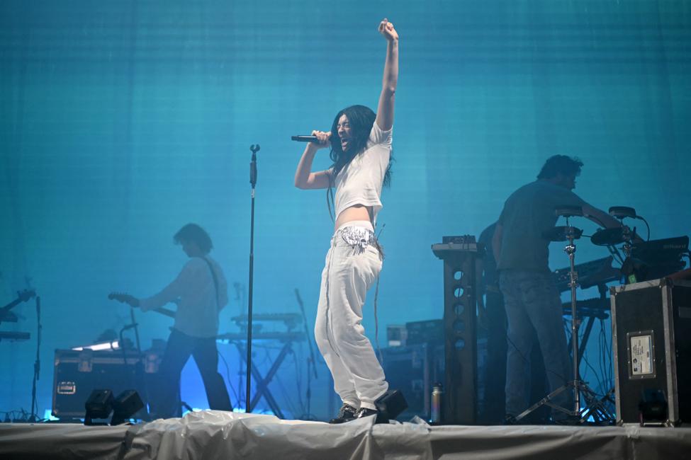 Lorde en concert, juin 2025 (Photo by Oli SCARFF / AFP)