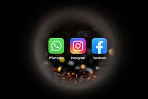 Facebook WhatsApp Instagram AFP