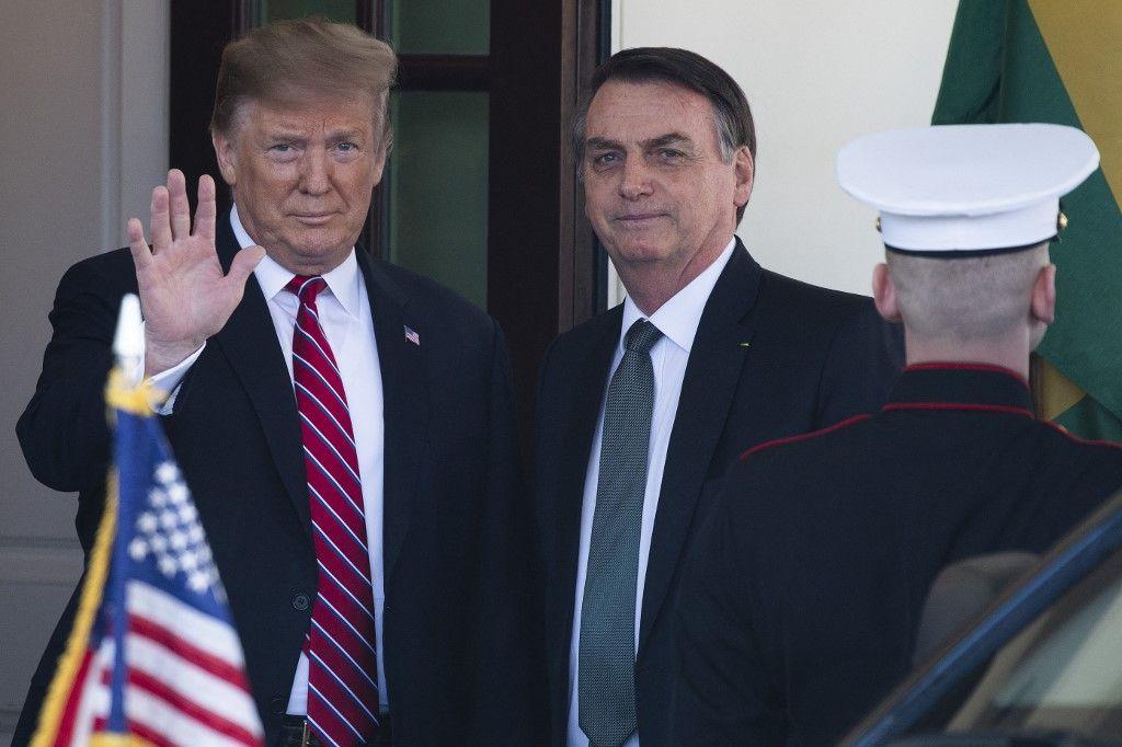 Donald Trump Jair Bolsonaro AFP