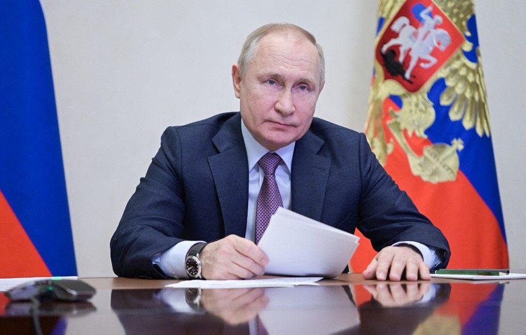 Vladimir Poutine portrait AFP