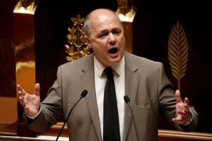 Bruno Le Roux à l'Assemblée nationale le 12 mai 2016.