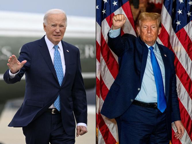 Joe Biden Donald Trump AFP