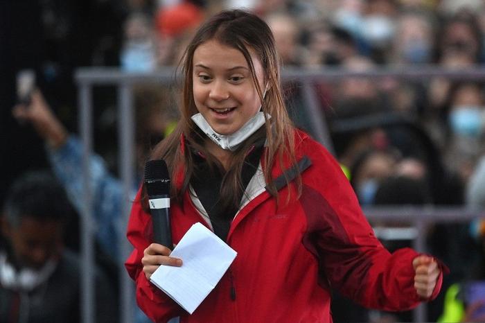 Greta Thunberg COP26 AFP