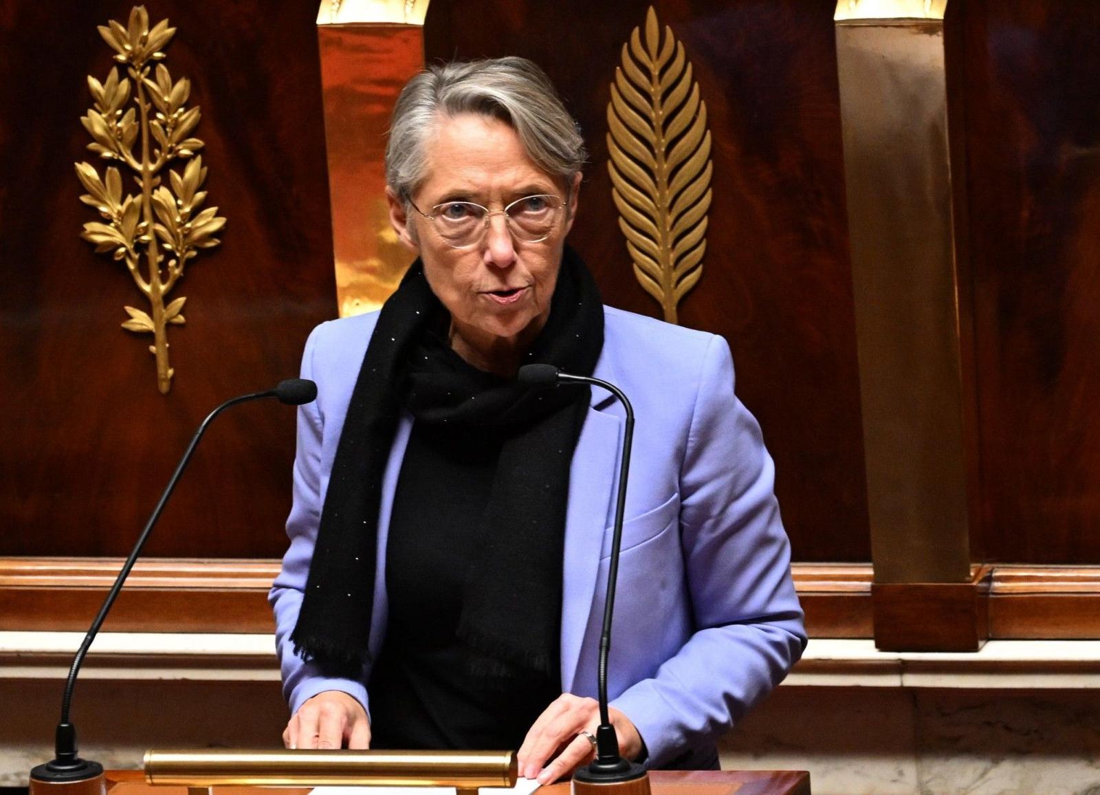 Elisabeth Borne assemblée nationale AFP