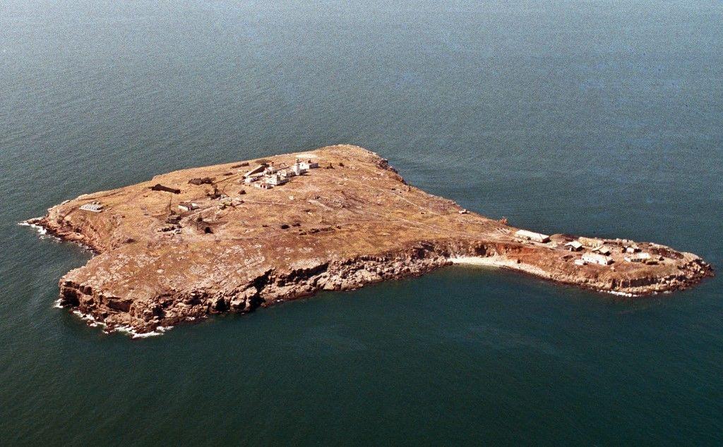 île aux serpents Ukraine AFP