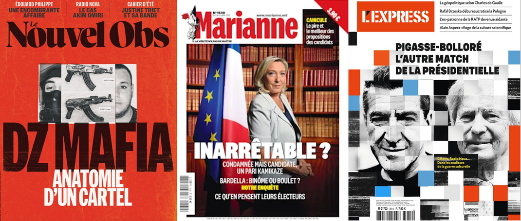 A la Une de vos hebdos cette semaine