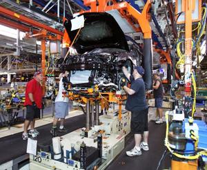 Usine de montage automobile